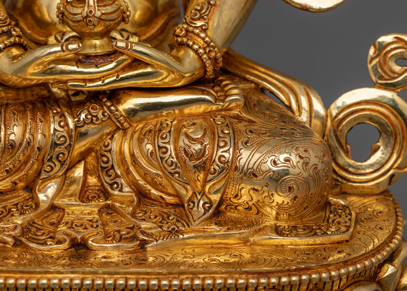 12.6 Inches Amitayus Statue | The Buddha of Infinite Life
