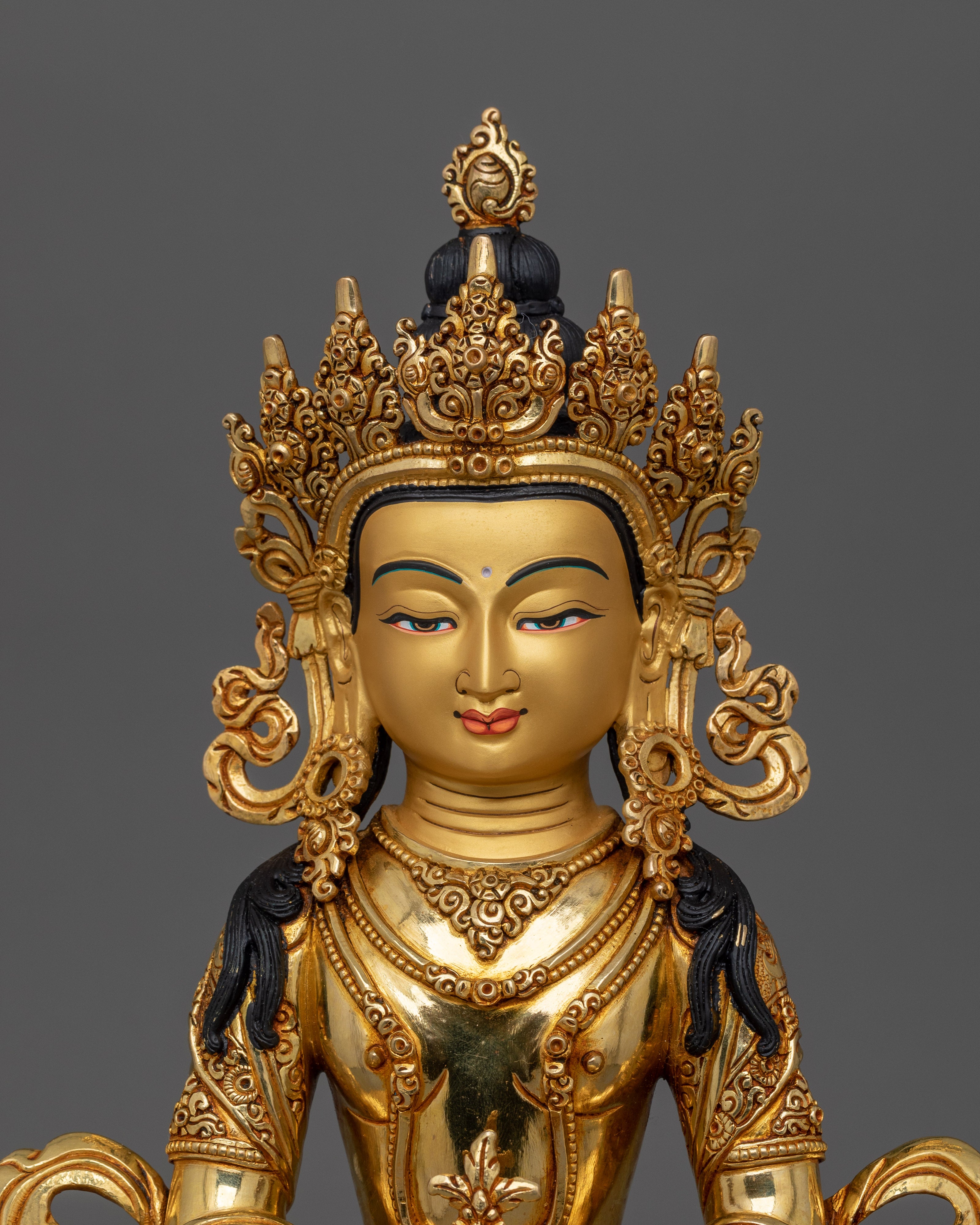 12.6 Inches Amitayus Statue | The Buddha of Infinite Life