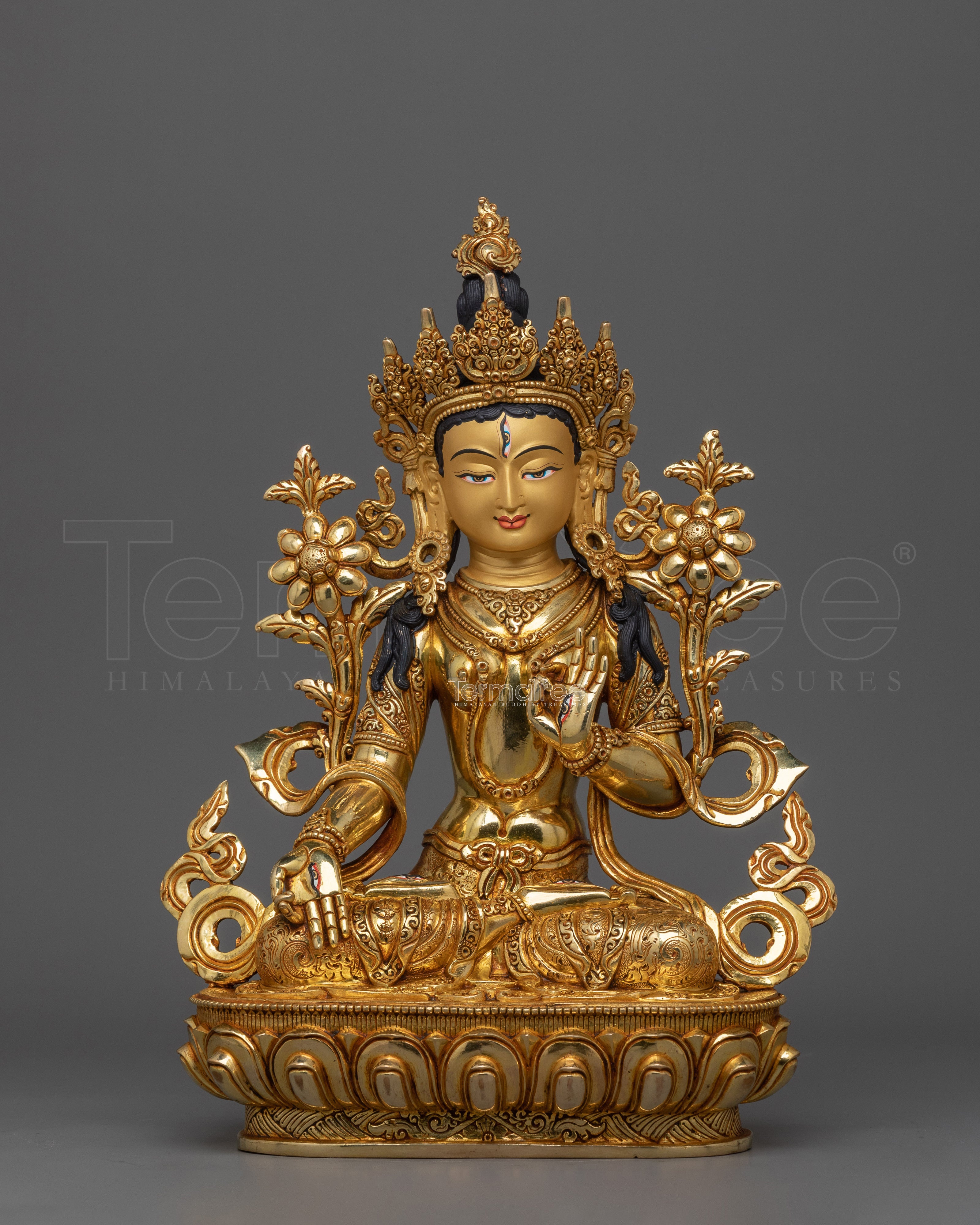 Beautiful Goddess White Tara Statue | The Goddess of Healing, Compassion