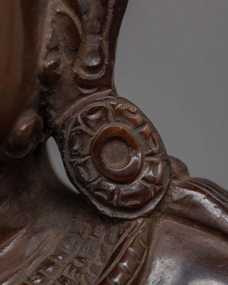 Handmade Small Dzambhala Statue  |  The Buddhist God of Wealth and Prosperity