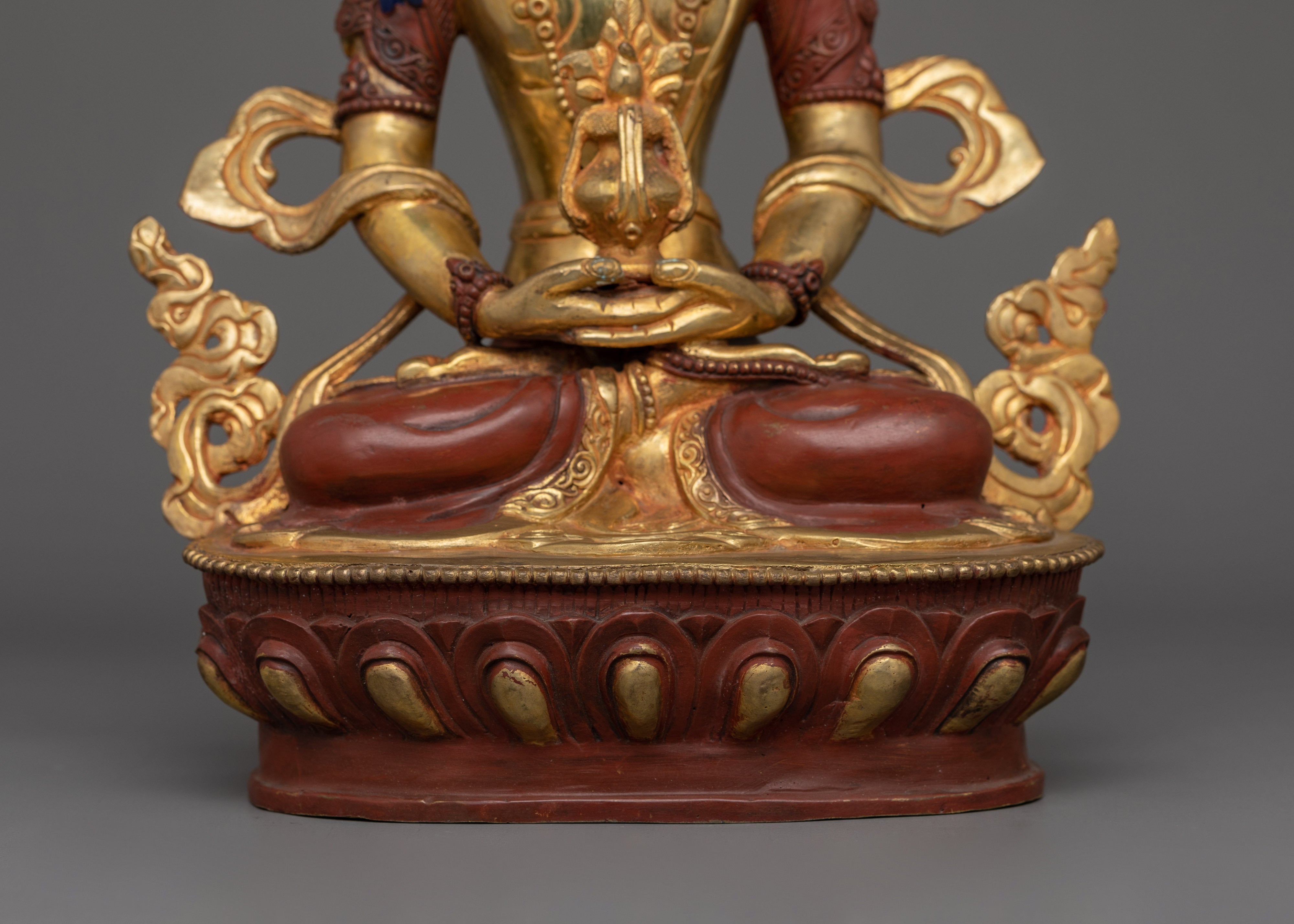 Healing Deity Amitayus Statue | Traditional Himalayan Art