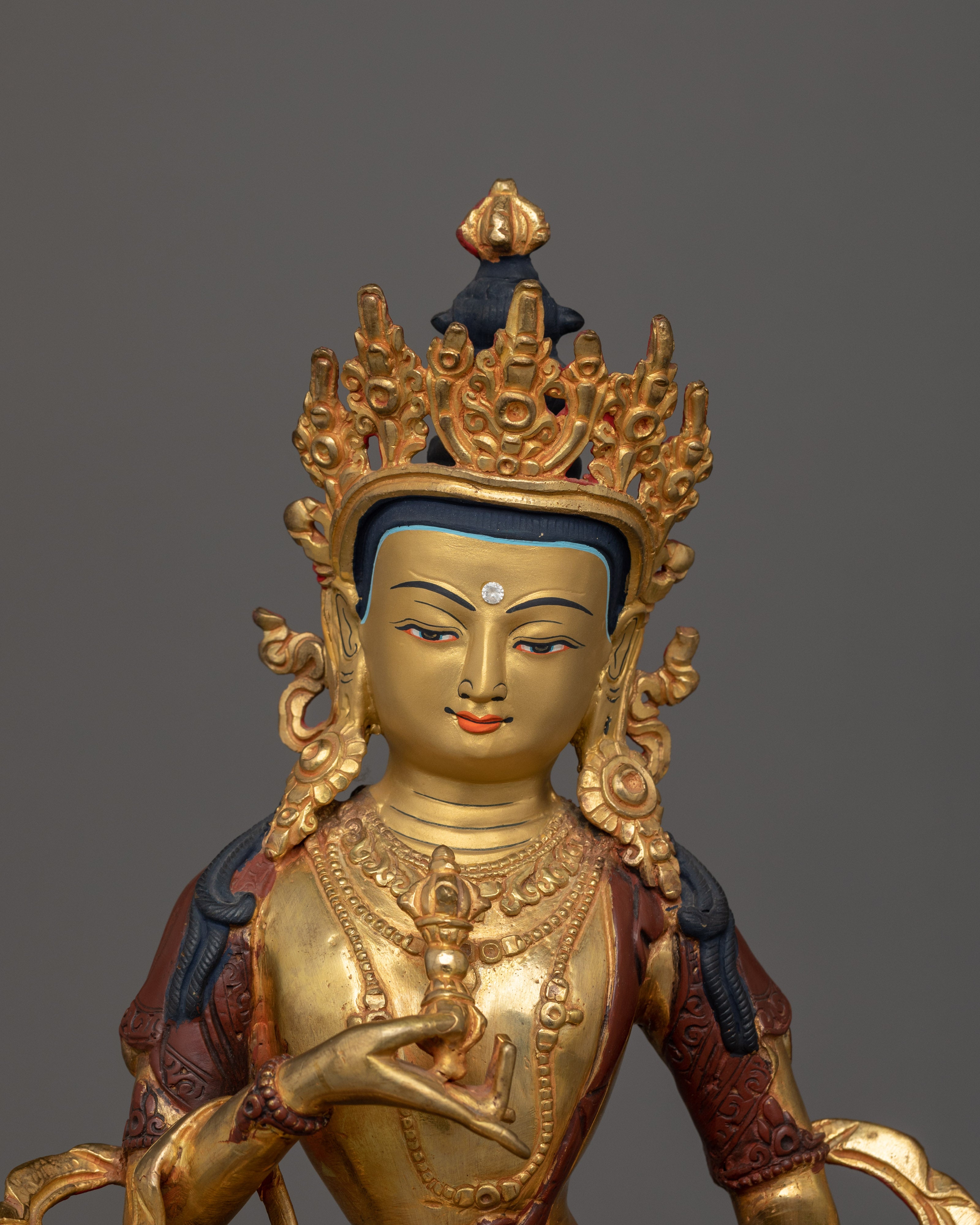 Handcrafted Statue of Dorje Sempa | The Deity of Purification and Wisdom