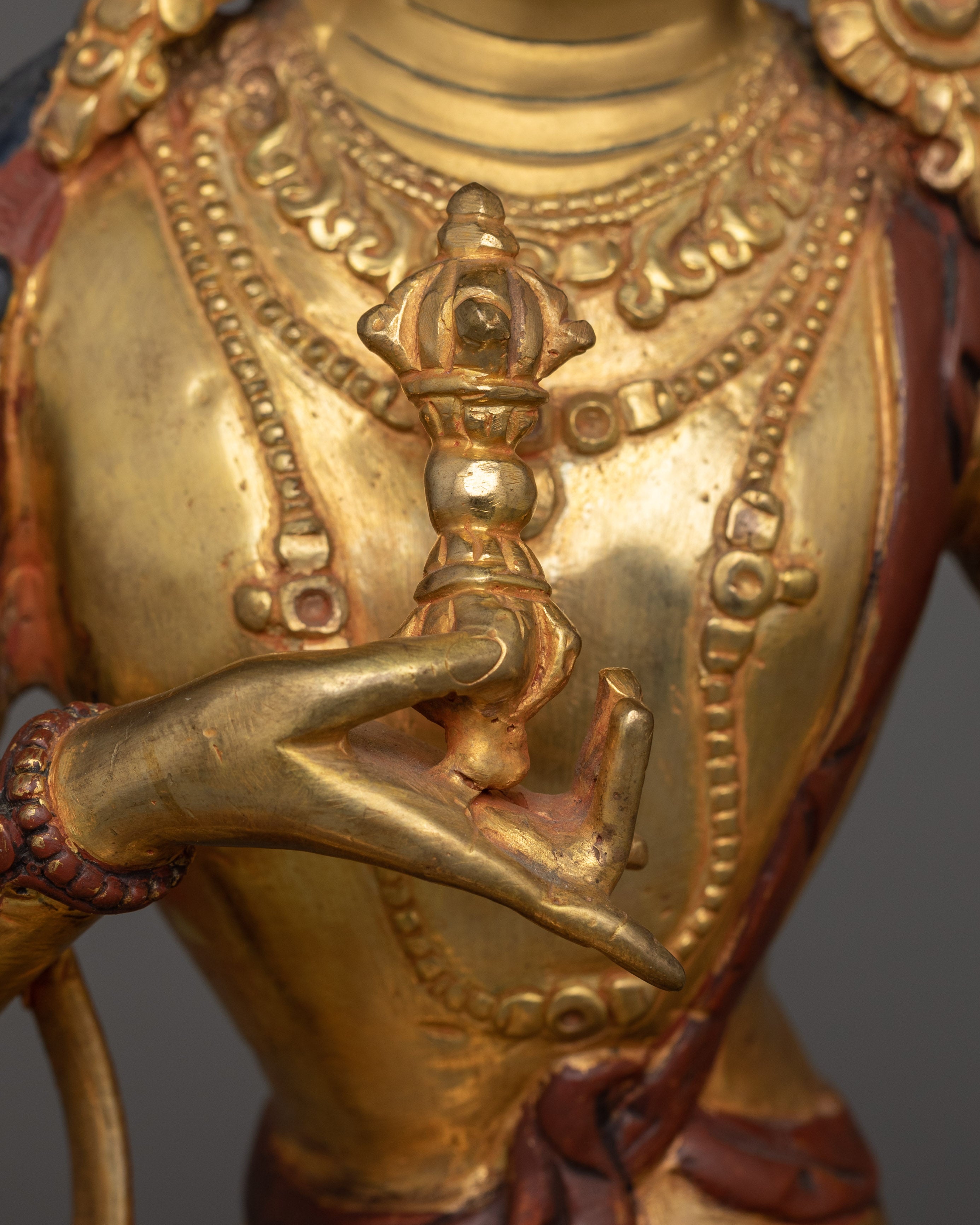 Handcrafted Statue of Dorje Sempa | The Deity of Purification and Wisdom