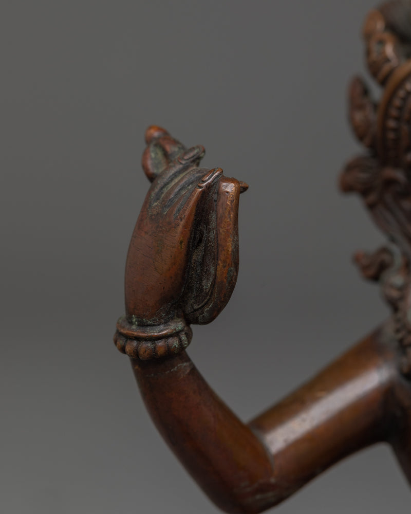 Himalayan Figurine of Ghantapa | Holder of the Sacred Bell