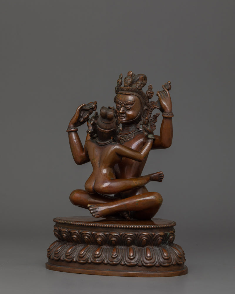 Himalayan Figurine of Ghantapa | Holder of the Sacred Bell
