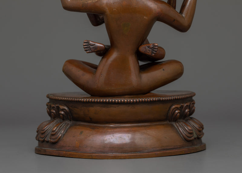 Himalayan Figurine of Ghantapa | Holder of the Sacred Bell