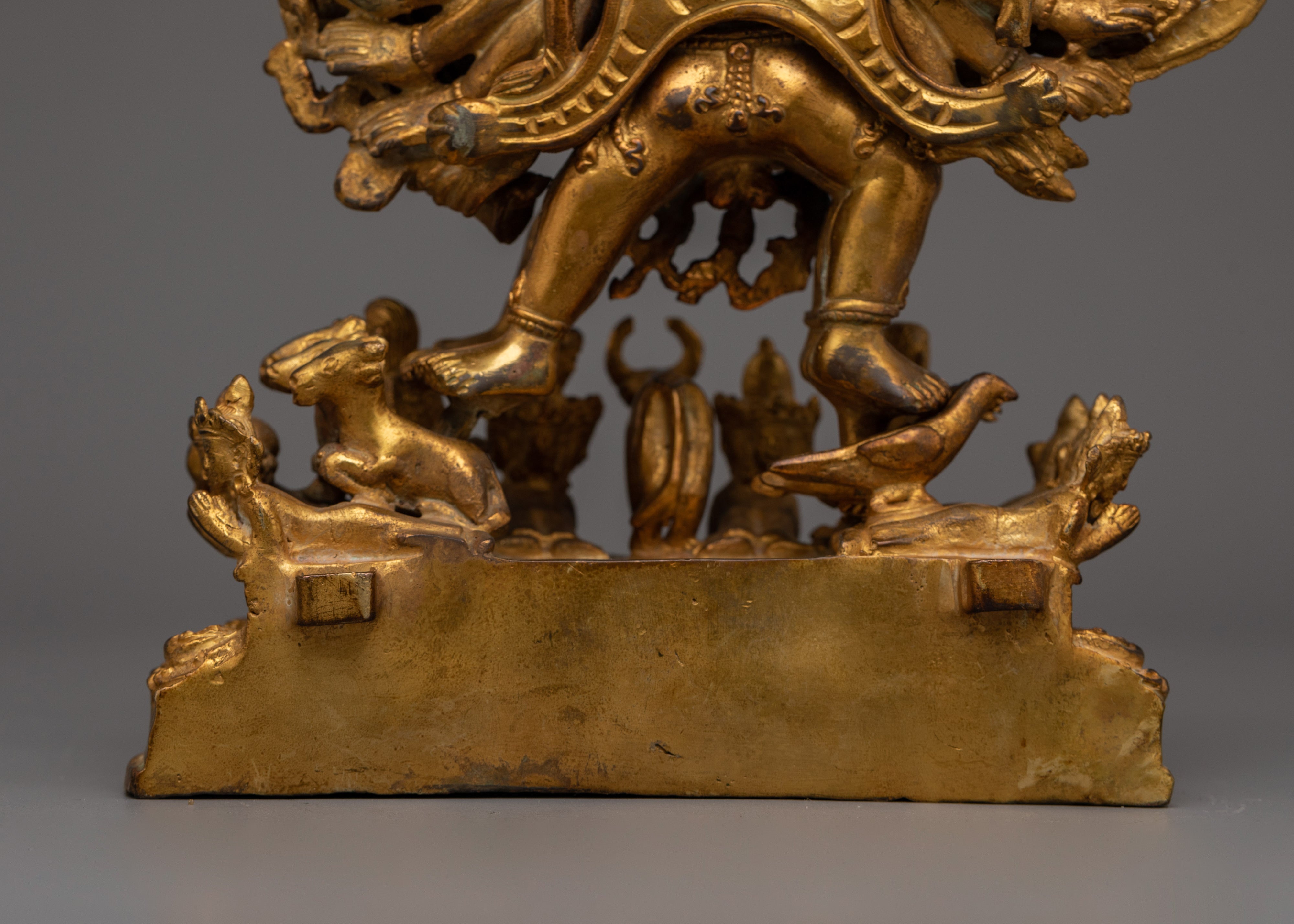 Handmade Figurine of Vajrabhairava | The Wrathful Protector of Wisdom