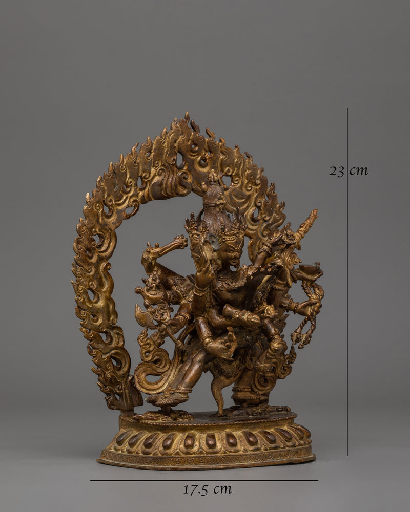 Chakrasambhara With Consort Statue