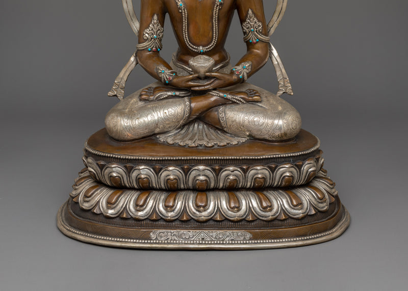 Handmade Statue of Amitabha Buddha | Symbol of Infinite Light