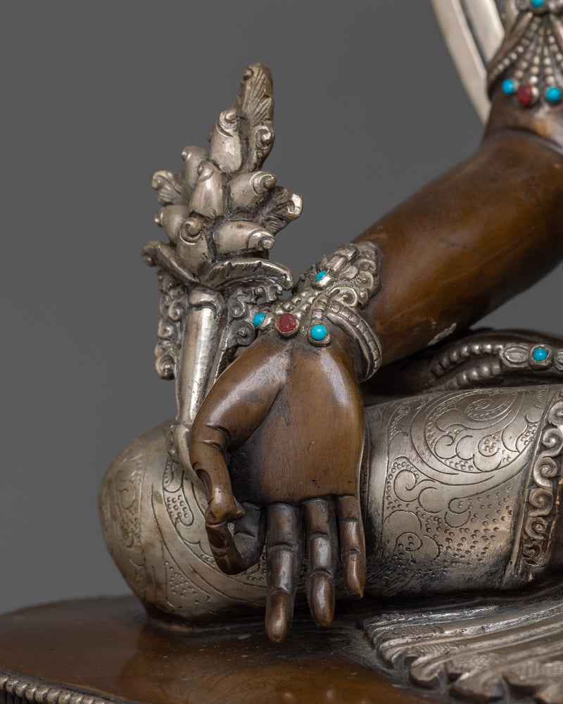 Handmade Statue of Medicine Buddha | The Buddha of Compassion and Health
