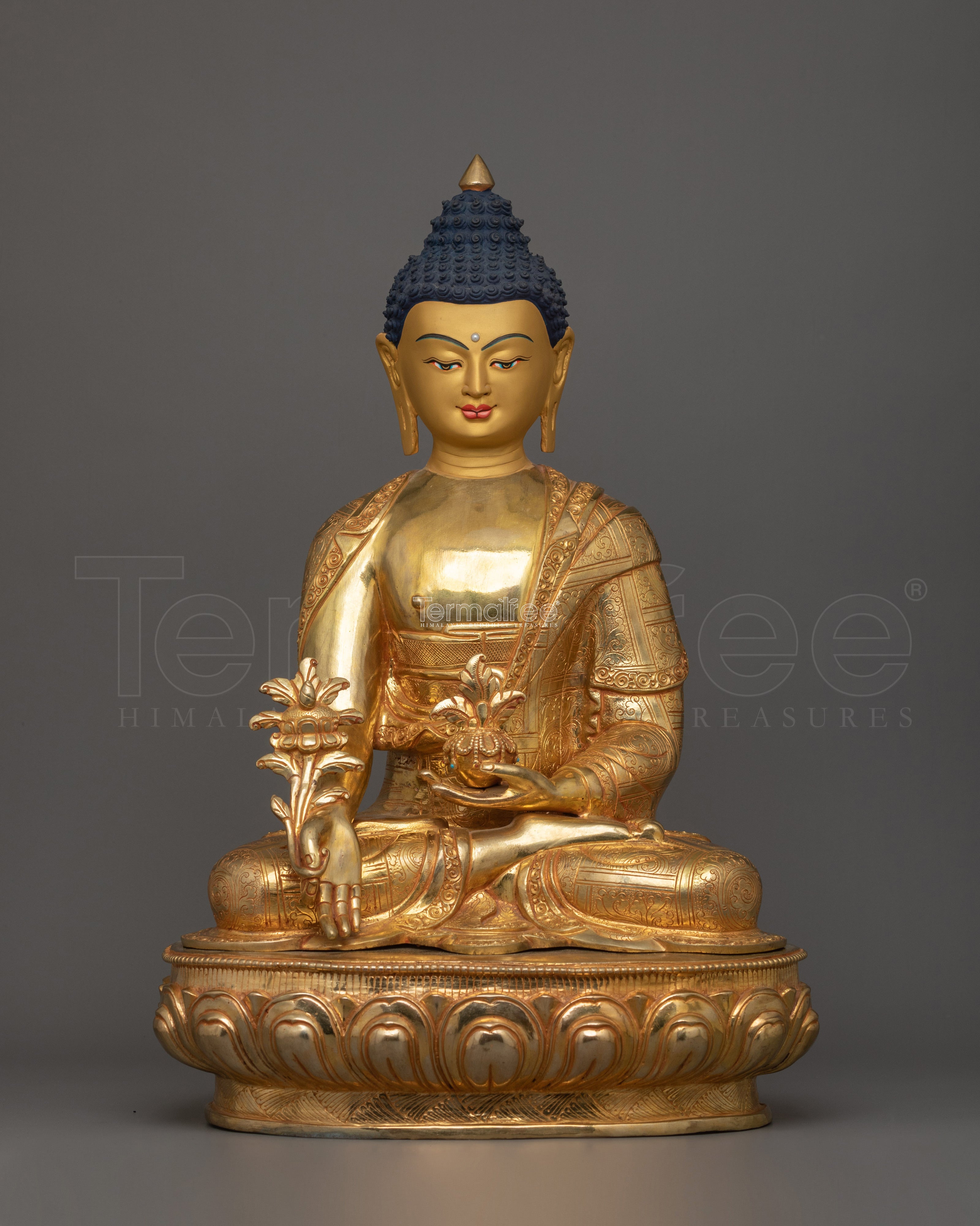 Handmade Statue of Medicine Guru Bhaisajyaguru | Supreme Healer