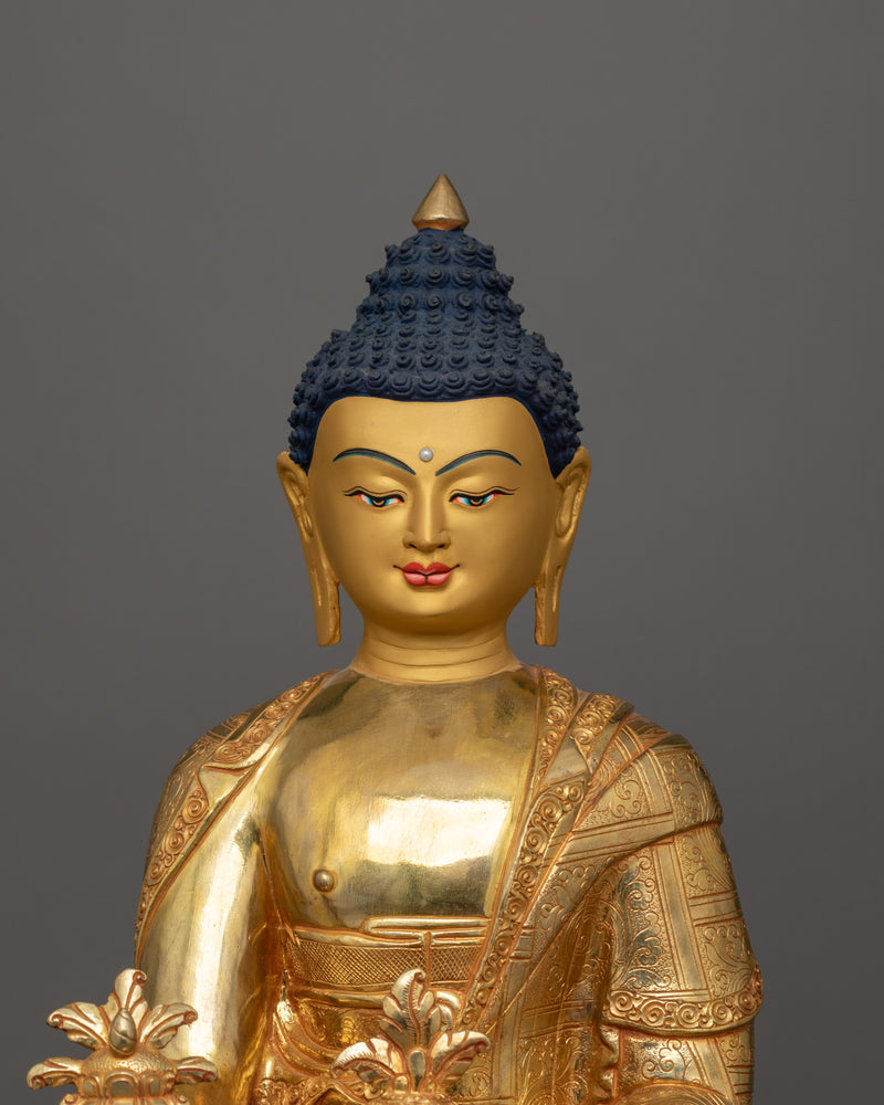 Handmade Statue of Medicine Guru Bhaisajyaguru | Supreme Healer