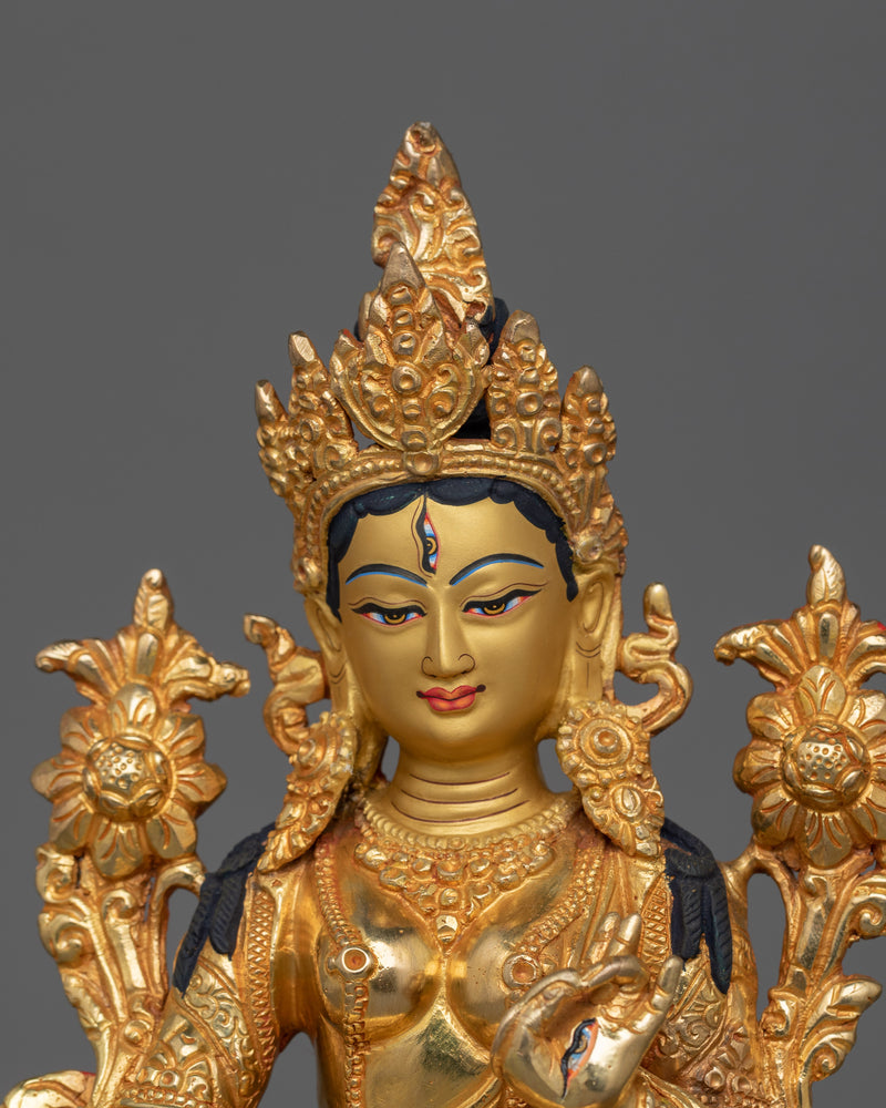 Handmade Statue of Sita Tara | Tara of Compassionate Healing