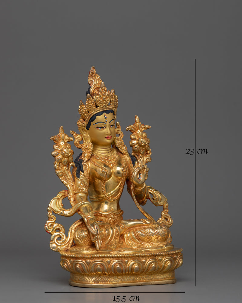 Handmade Statue of Sita Tara | Tara of Compassionate Healing