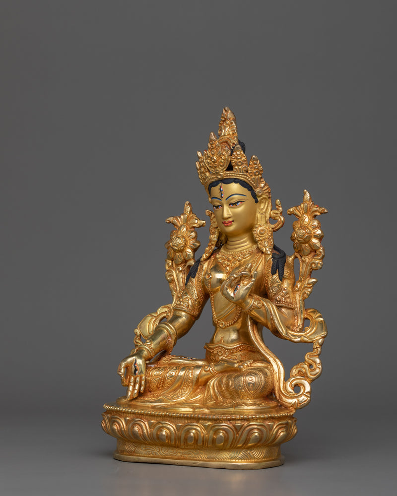 Handmade Statue of Sita Tara | Tara of Compassionate Healing