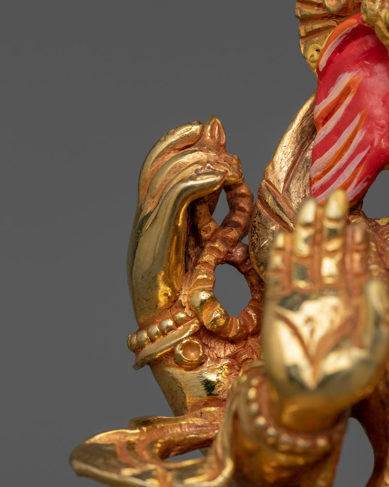 24K Gold Gilded Ganesh Statue |  The Remover of Obstacles