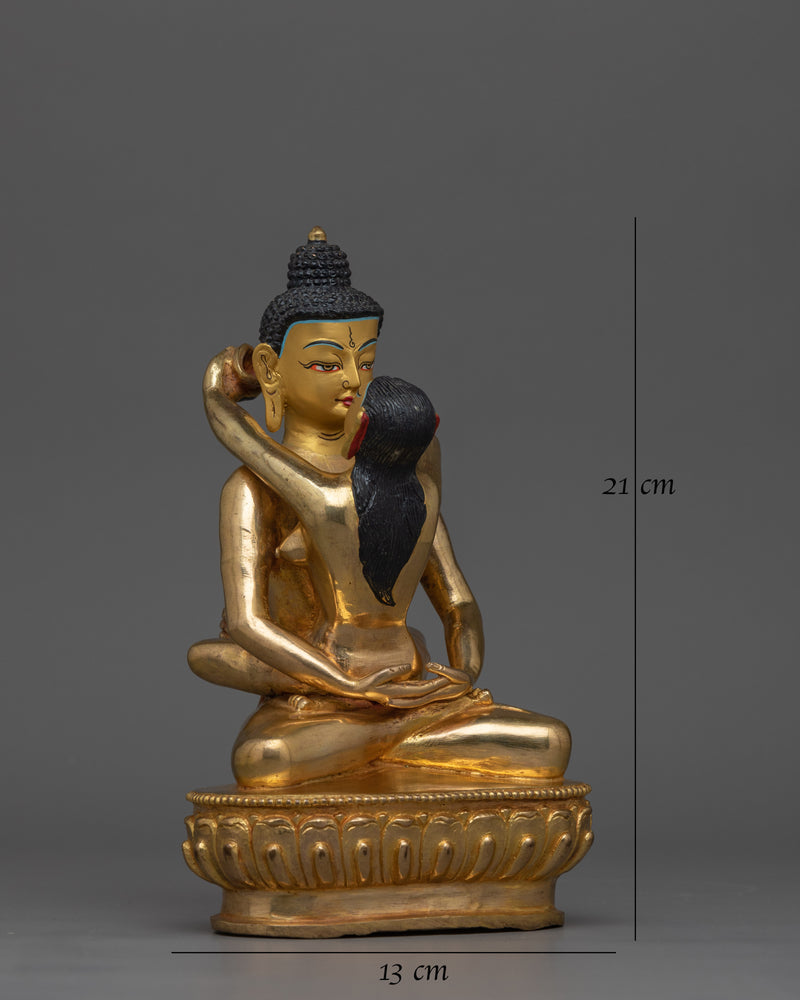 8.3 Inches Samantabhadra with Consort 