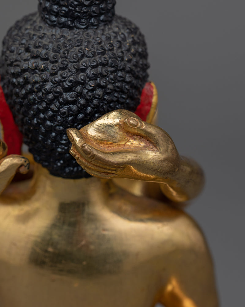 8.3 Inches Samantabhadra with Consort Statue | The Union of Wisdom & Compassion