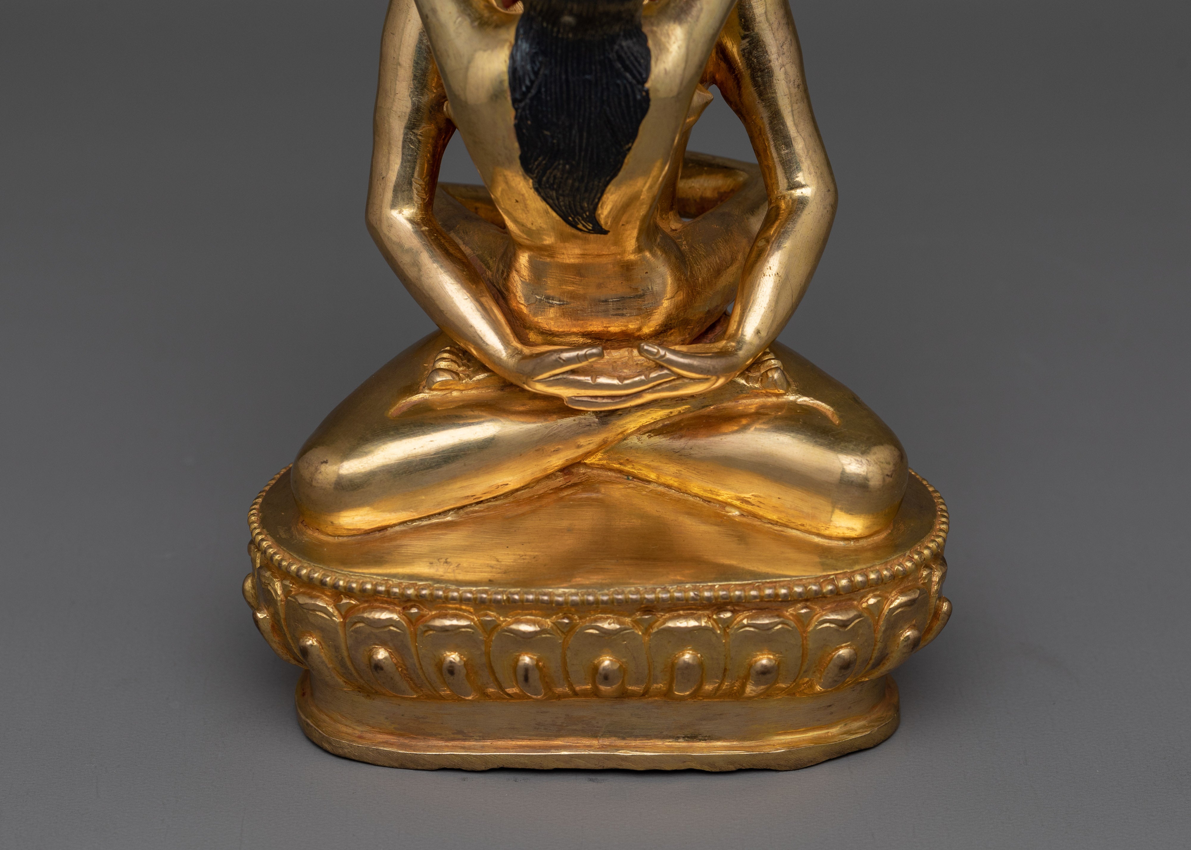 8.3 Inches Samantabhadra with Consort Statue | The Union of Wisdom & Compassion