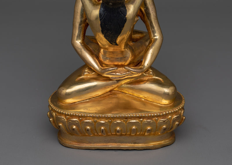 8.3 Inches Samantabhadra with Consort Statue | The Union of Wisdom & Compassion