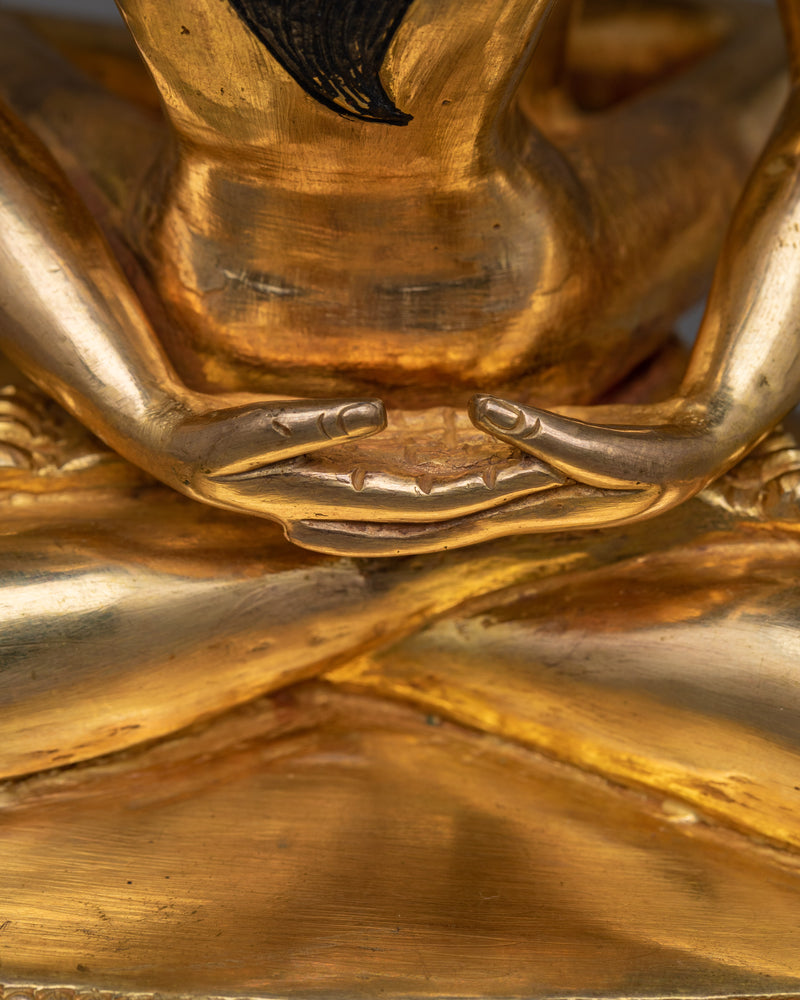 8.3 Inches Samantabhadra with Consort Statue | The Union of Wisdom & Compassion