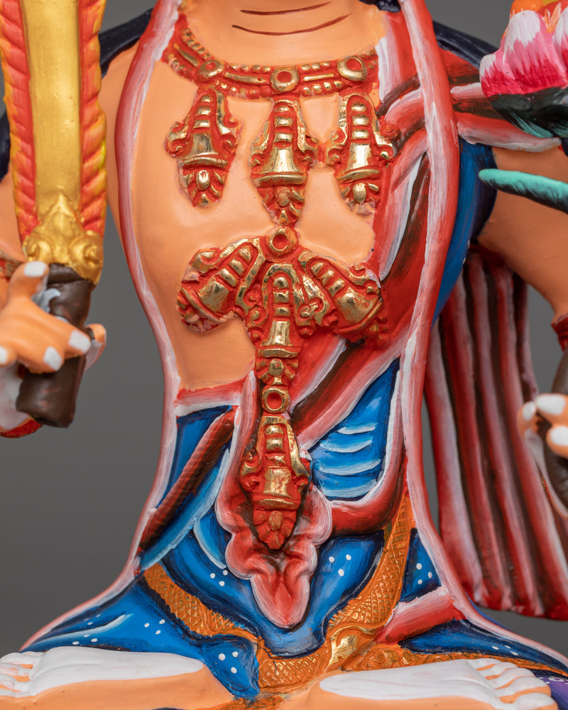 Handmade Statue Of Akasagarbha | Bodhisattva of Limitless Wisdom
