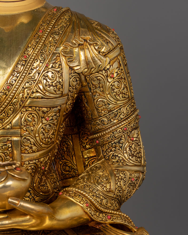 Handmade Sculpture OF Shakyamuni Buddha | Sage of the Shakya Clan