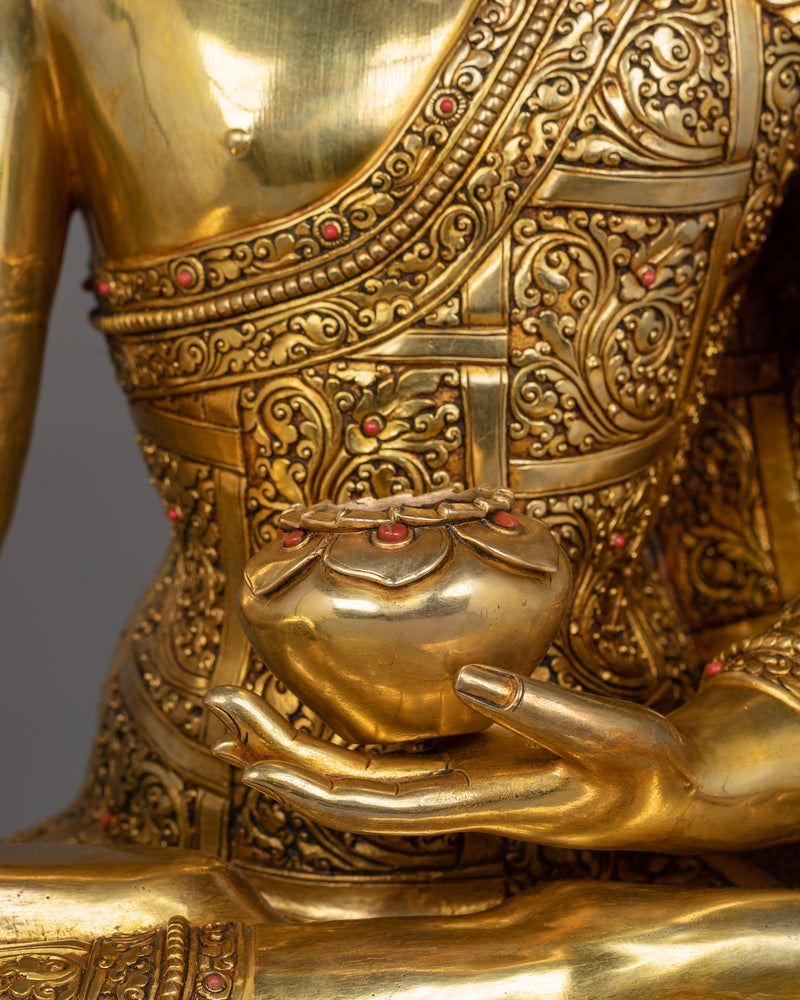 Handmade Sculpture OF Shakyamuni Buddha | Sage of the Shakya Clan