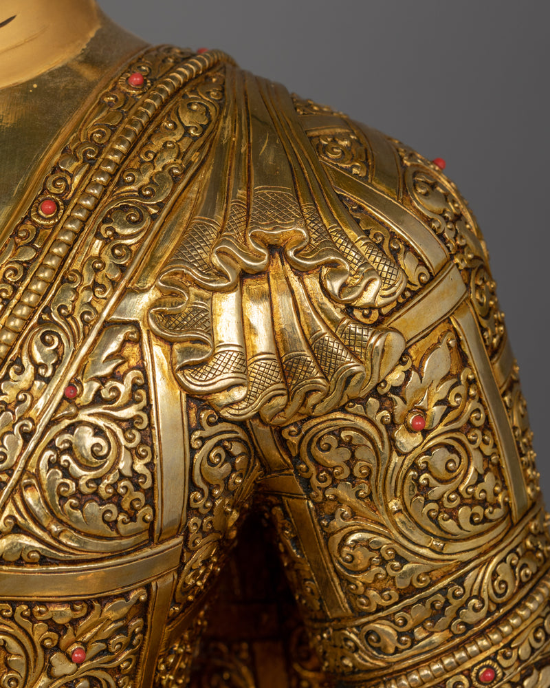 Handmade Sculpture OF Shakyamuni Buddha | Sage of the Shakya Clan