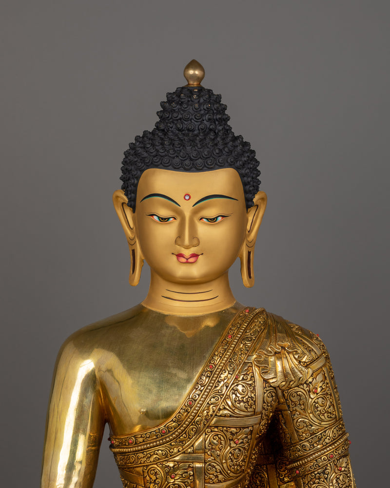 Handmade Sculpture OF Shakyamuni Buddha | Sage of the Shakya Clan