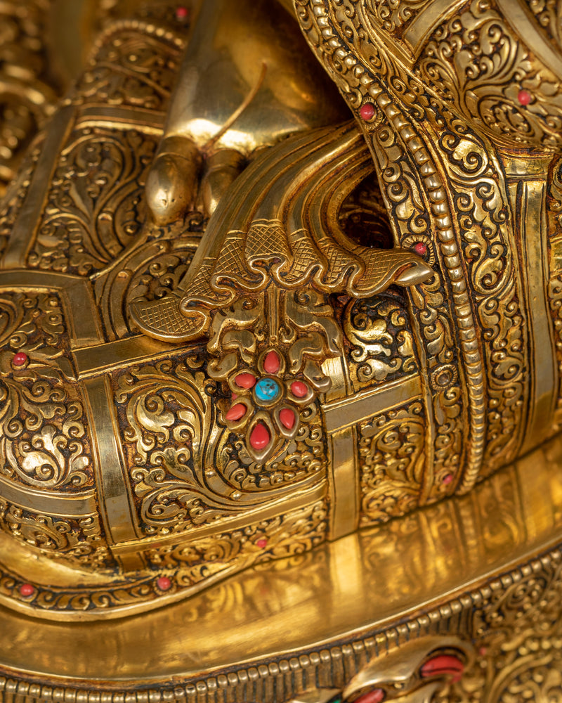 Handmade Sculpture OF Shakyamuni Buddha | Sage of the Shakya Clan