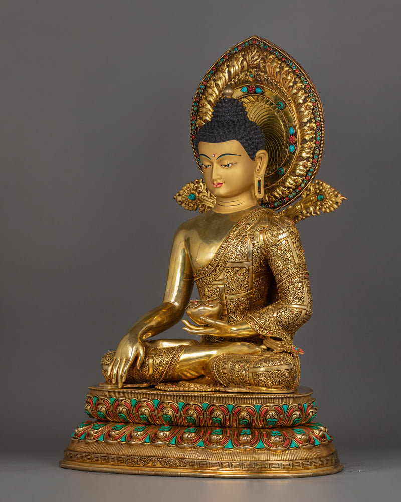 Handmade Sculpture OF Shakyamuni Buddha | Sage of the Shakya Clan