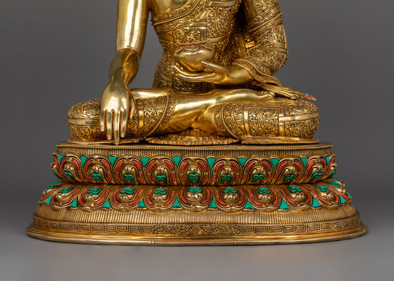 Handmade Sculpture OF Shakyamuni Buddha | Sage of the Shakya Clan
