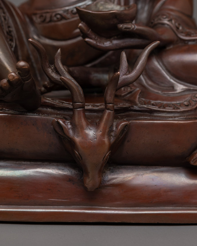 Handmade Statue of Milarepa | Master of Meditation