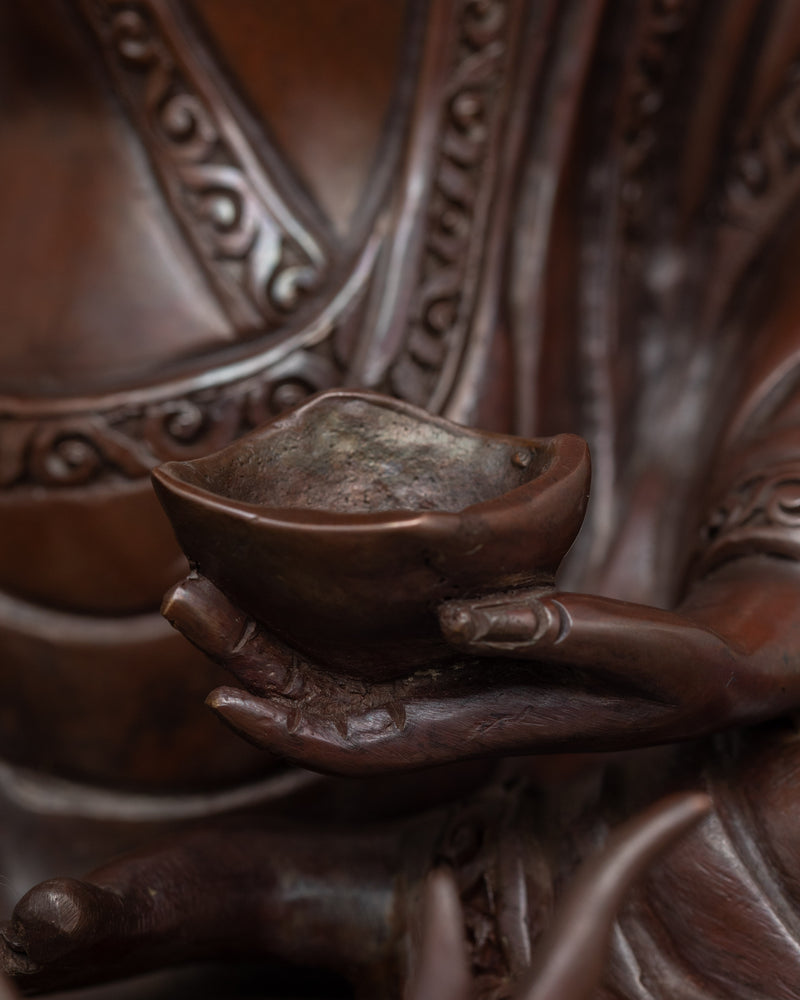 Handcrafted Statue Set of Kagyu Master | Holder of the Dharma