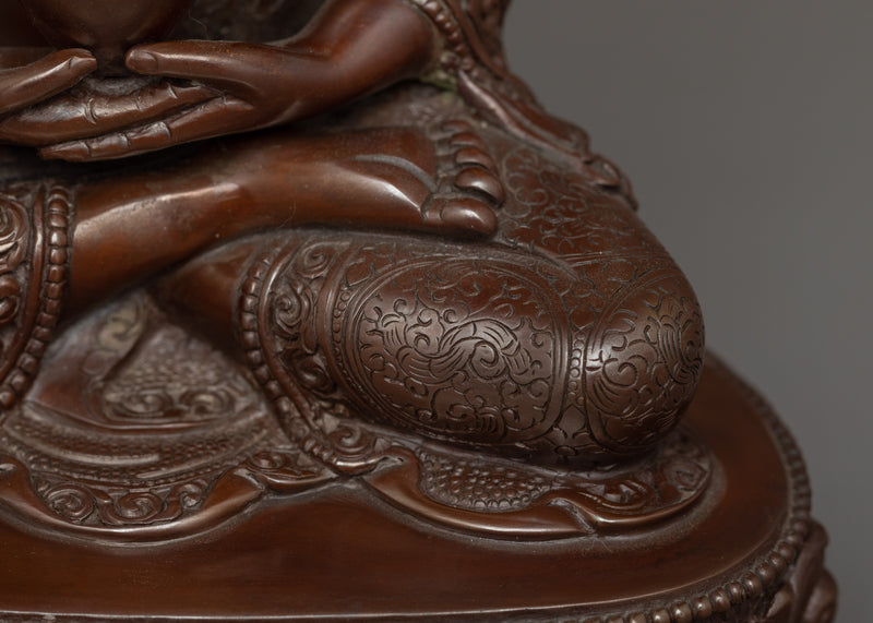 Handcrafted Statue of Amitabha Buddha | Buddha of Universal Compassion