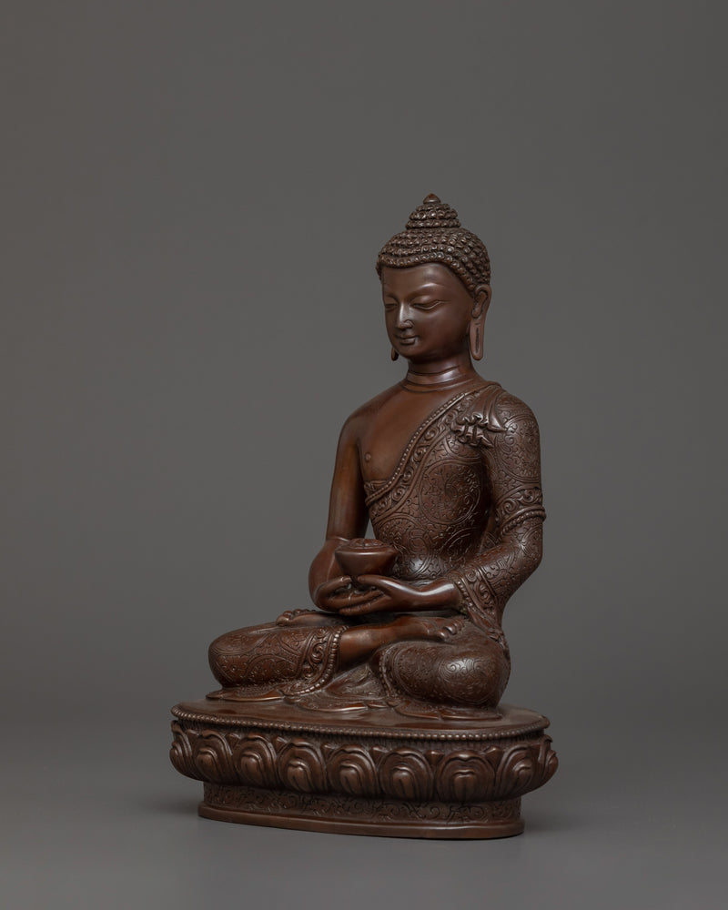 Handcrafted Statue of Amitabha Buddha | Buddha of Universal Compassion