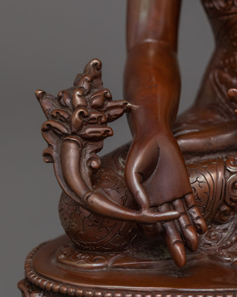 Handmade Sculpture of Medicine Buddha | The Buddha of Universal Healing