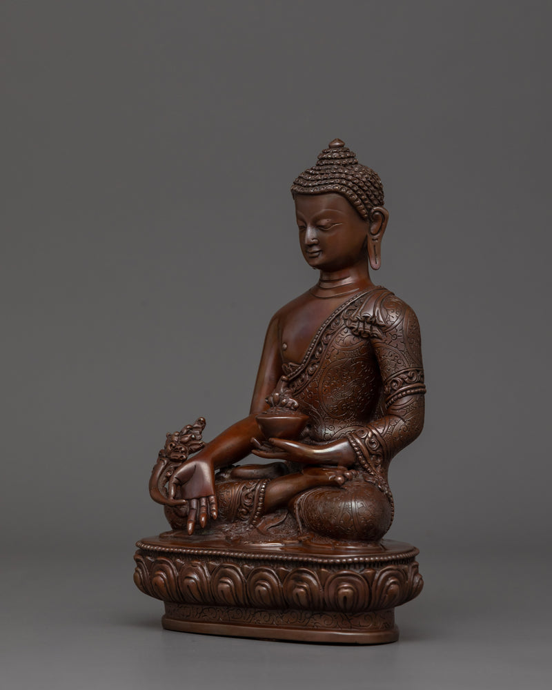 Handmade Sculpture of Medicine Buddha | The Buddha of Universal Healing