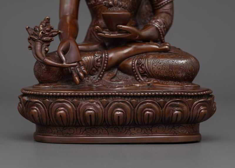 Handmade Sculpture of Medicine Buddha | The Buddha of Universal Healing