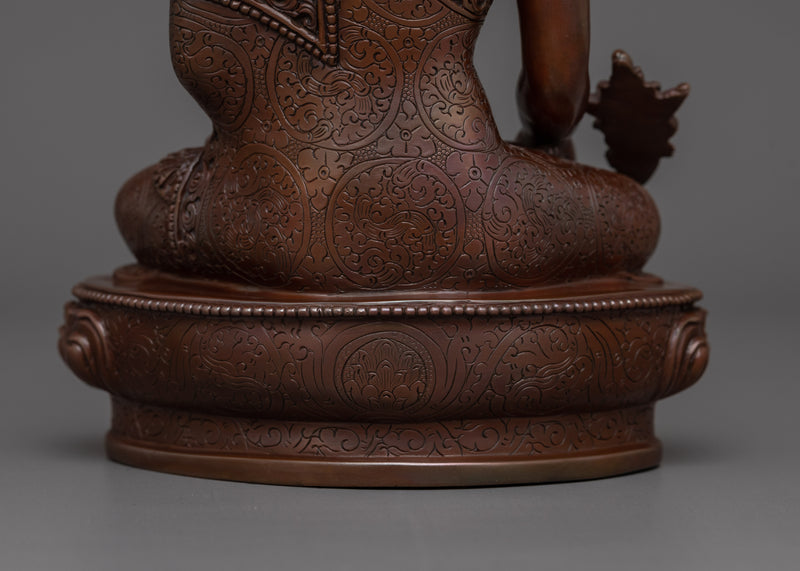 Handmade Sculpture of Medicine Buddha | The Buddha of Universal Healing