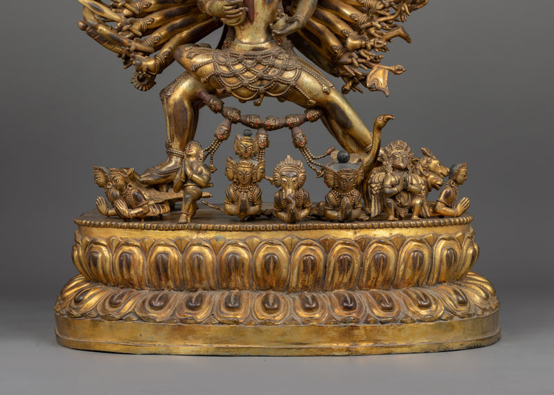 Handmade Statue Of Yamantaka | The Destroyer of Death