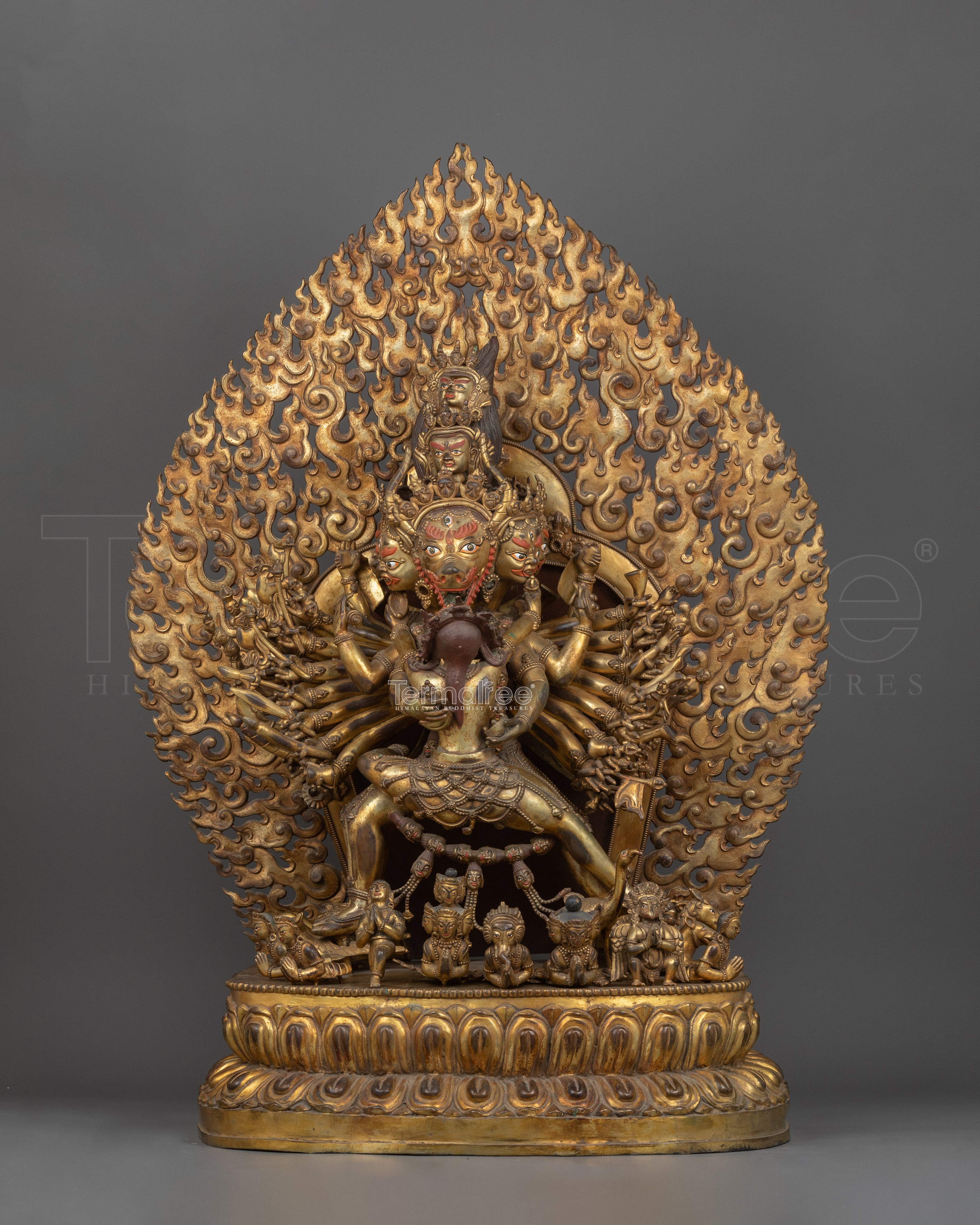 Handmade Statue Of Yamantaka | The Destroyer of Death