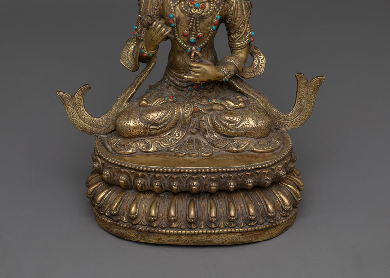 Handmade Statue of Vajrasattva | Bodhisattva of Purification