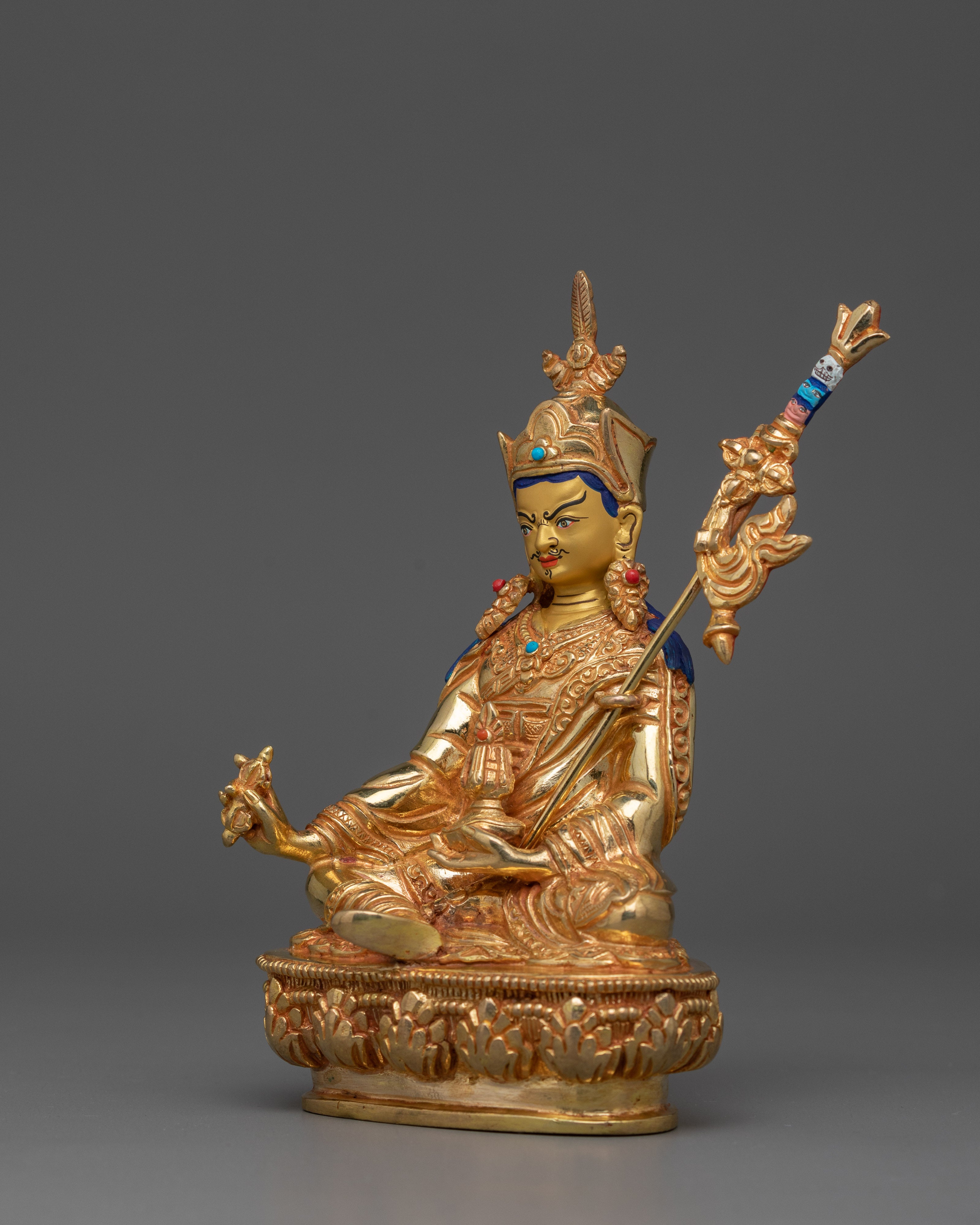 Handcrafted Statue of Second Buddha Guru Rinpoche | Great Lotus Guru