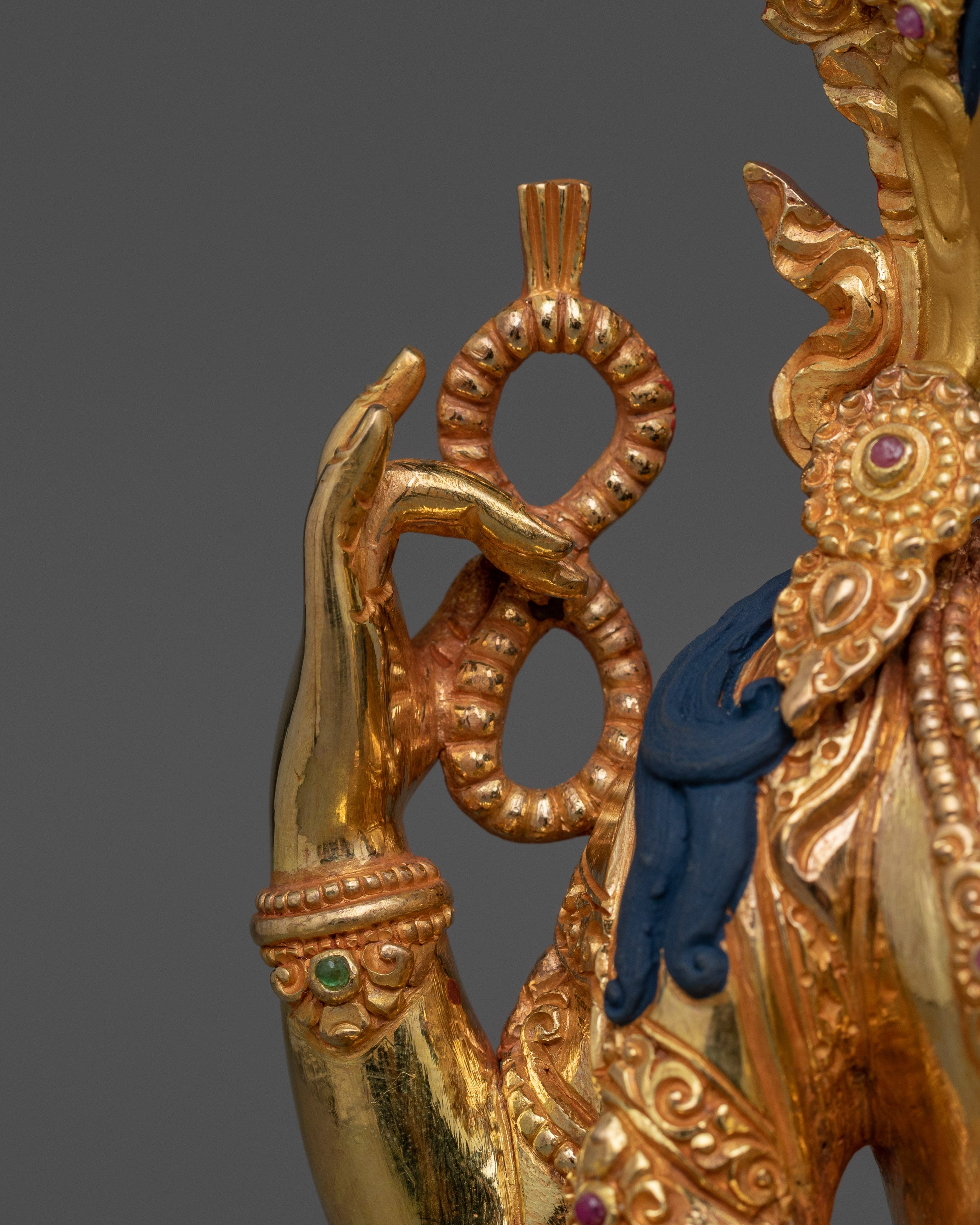 Traditional Himalayan Statue of Chenrezig | Protector of All Beings