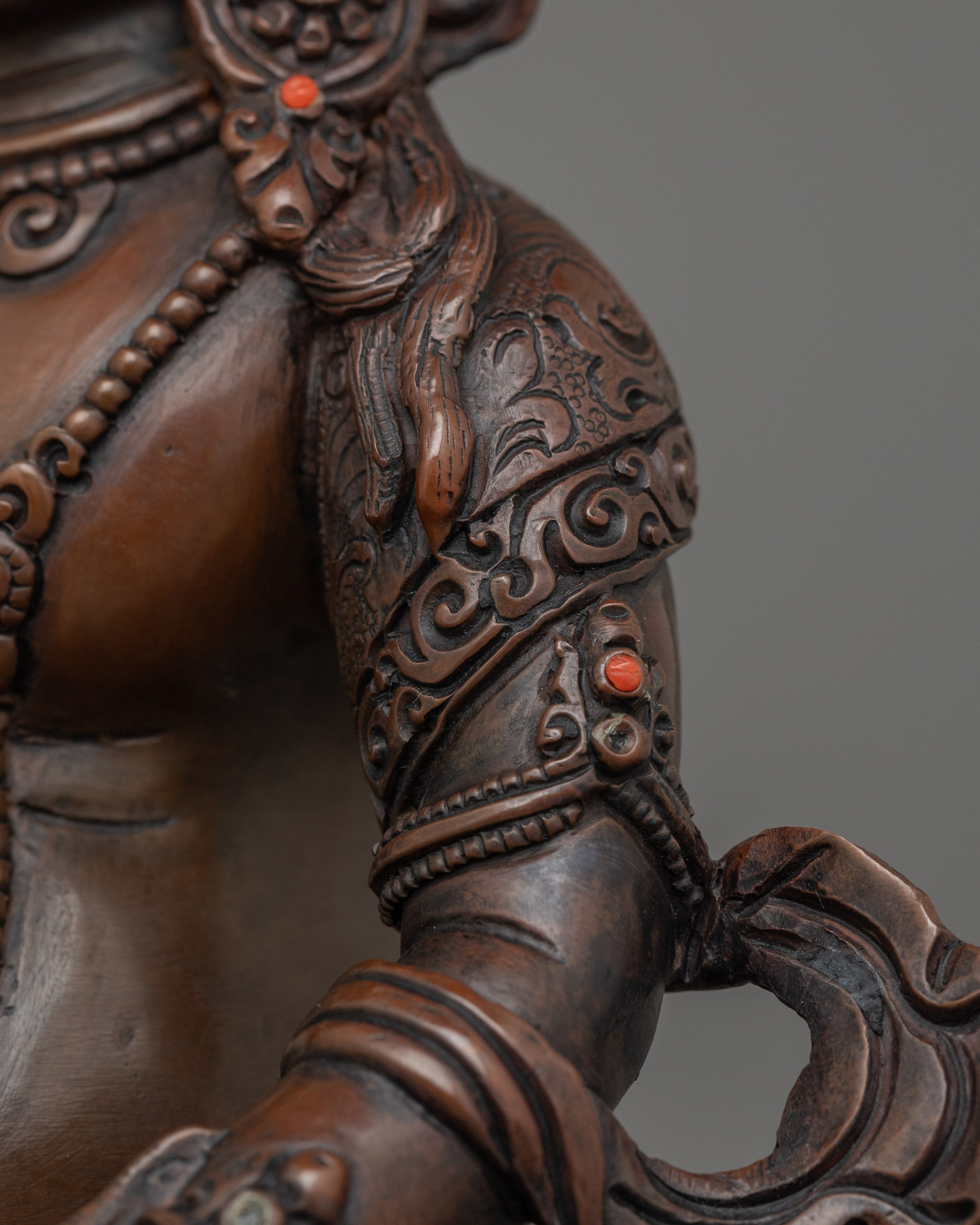 Handmade Statue of Dzambhala | Dharma Wealth Guardian
