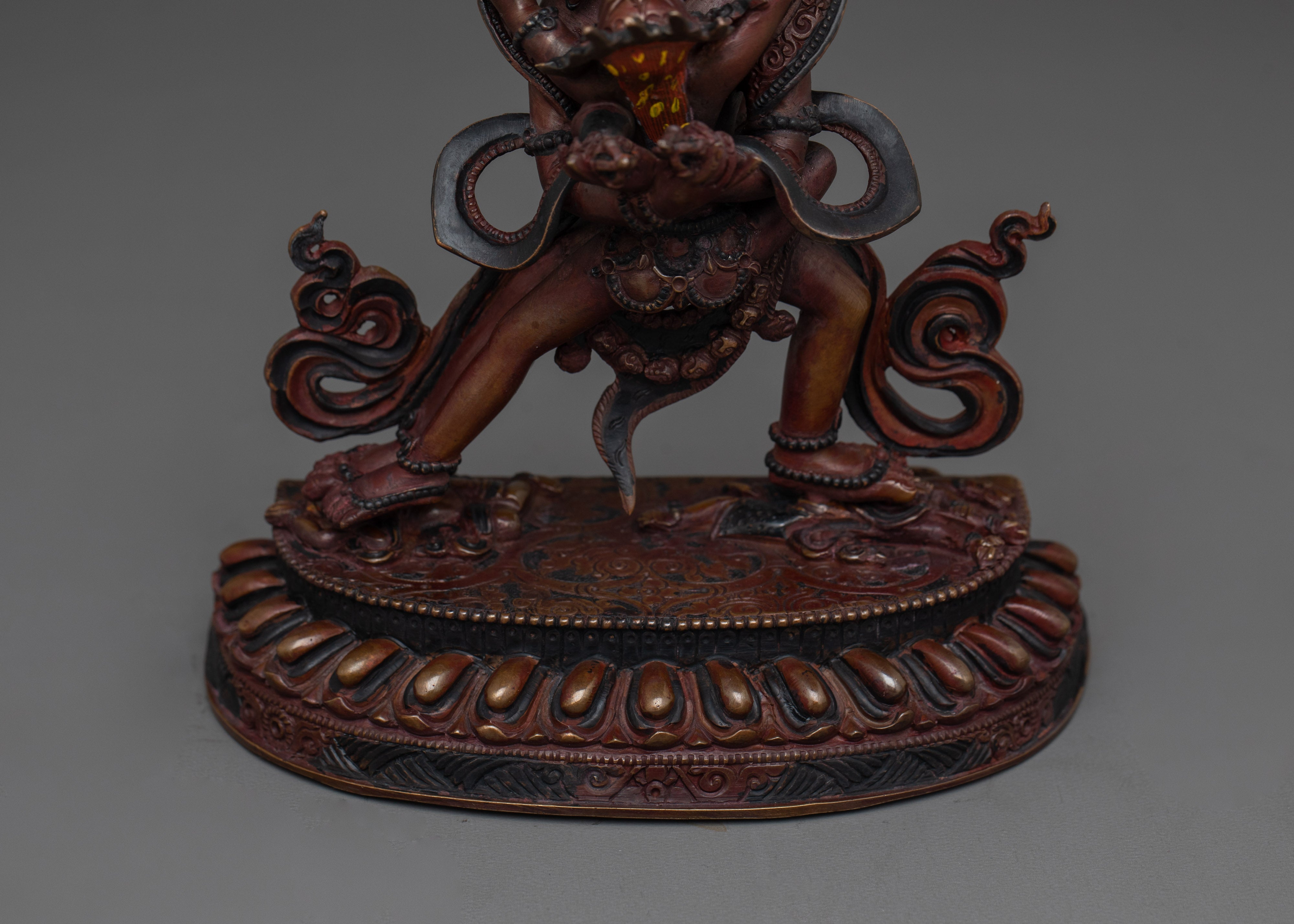 Chakrasamvara With Consort Statue | The Union of Wisdom and Compassion