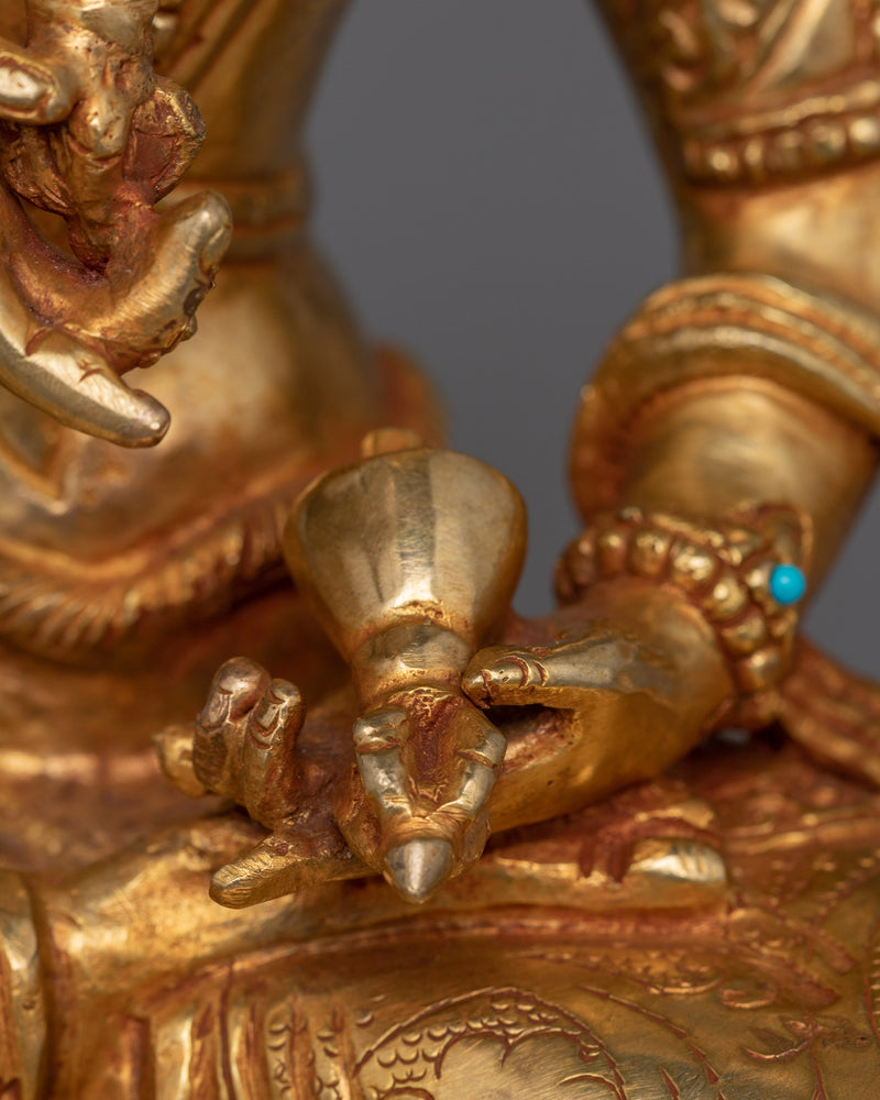 Handmade Statue of Dorje Sempa (Vajrasattva) | Vajra Holder