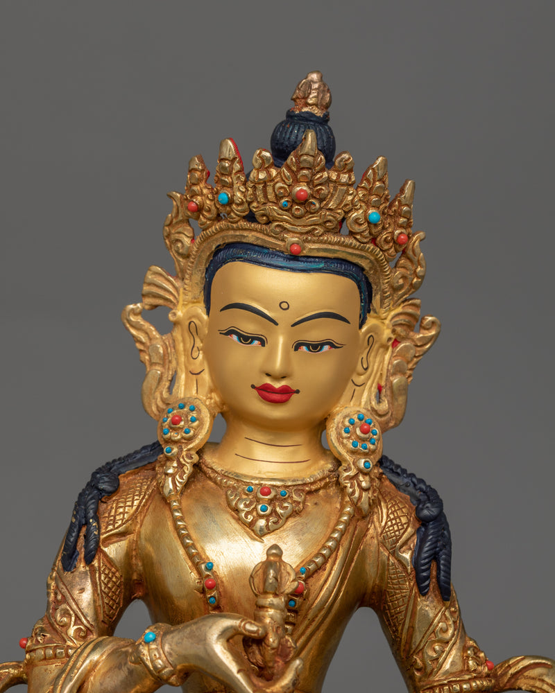 Handmade Statue of Dorje Sempa (Vajrasattva) | Vajra Holder